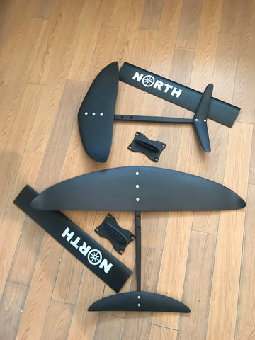 North Foil Package for Wingfoiling, SUPfoiling, Wavefoiling, and Wakefoiling